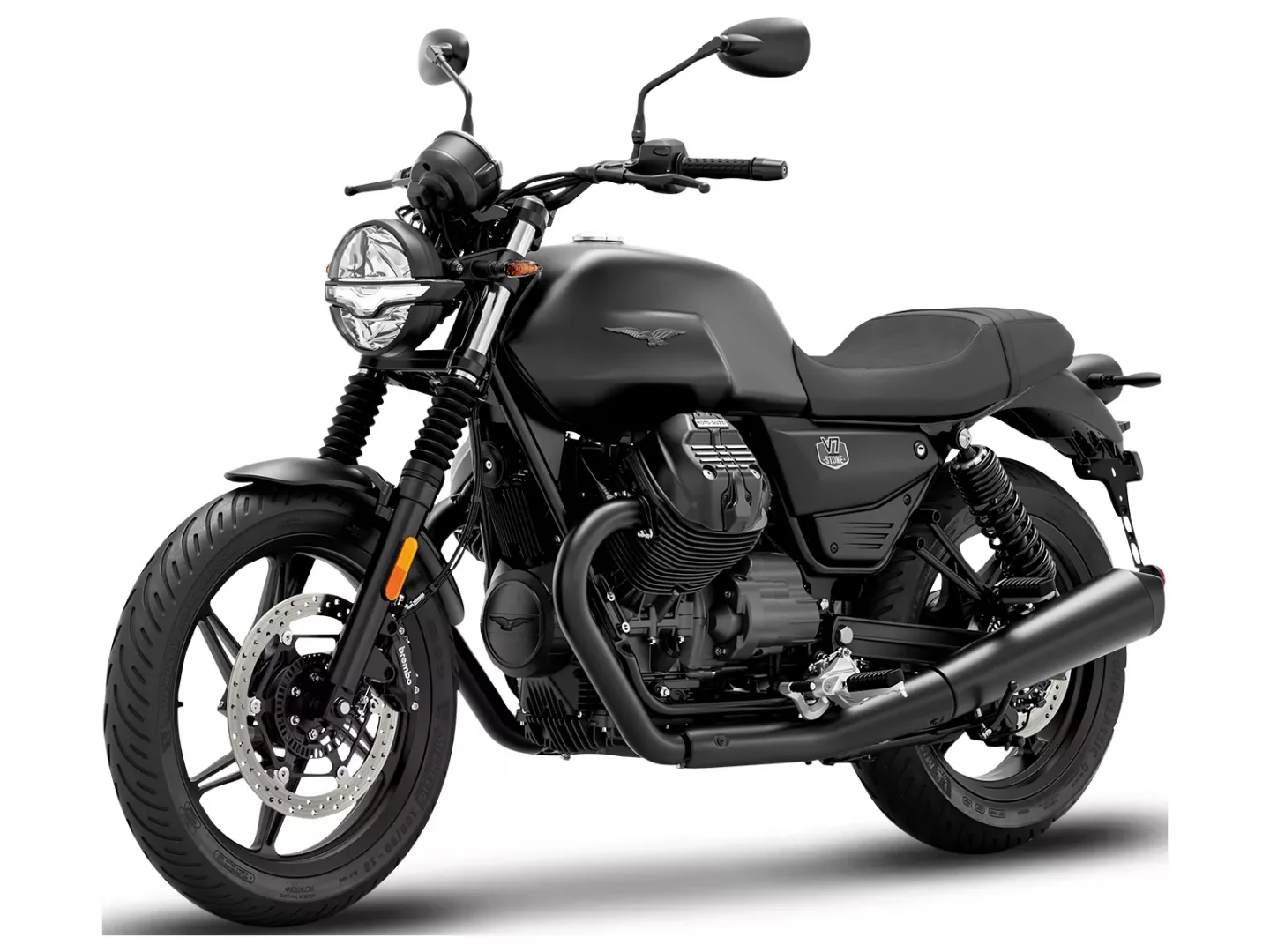 2027 Moto Guzzi V7 Stone - BLACK RUVIDO