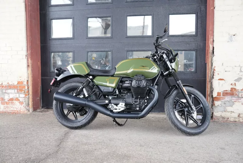 2024 Moto Guzzi V7 Stone - Forest Green Sketch Kit