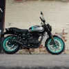 2024 Royal Enfield Hunter 350 - Dapper Ash Teal Wheels
