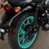 2024 Royal Enfield Hunter 350 - Dapper Ash Teal Wheels