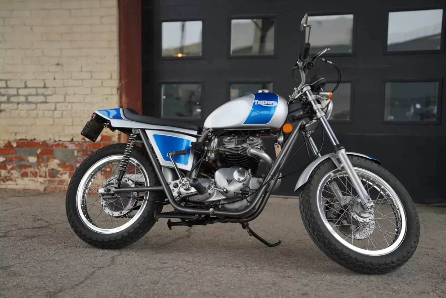 1973 Triumph Bonneville T140 Street Tracker Custom