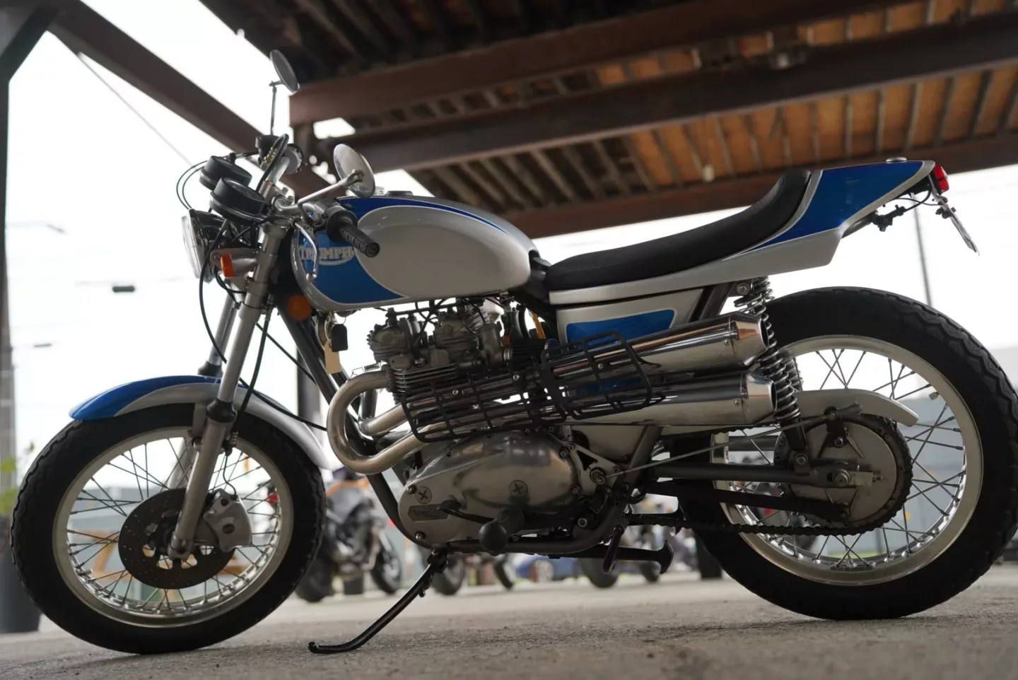 1973 Triumph Bonneville T140 Street Tracker Custom
