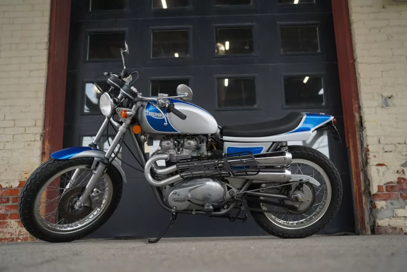 1973 Triumph Bonneville T140 Street Tracker Custom