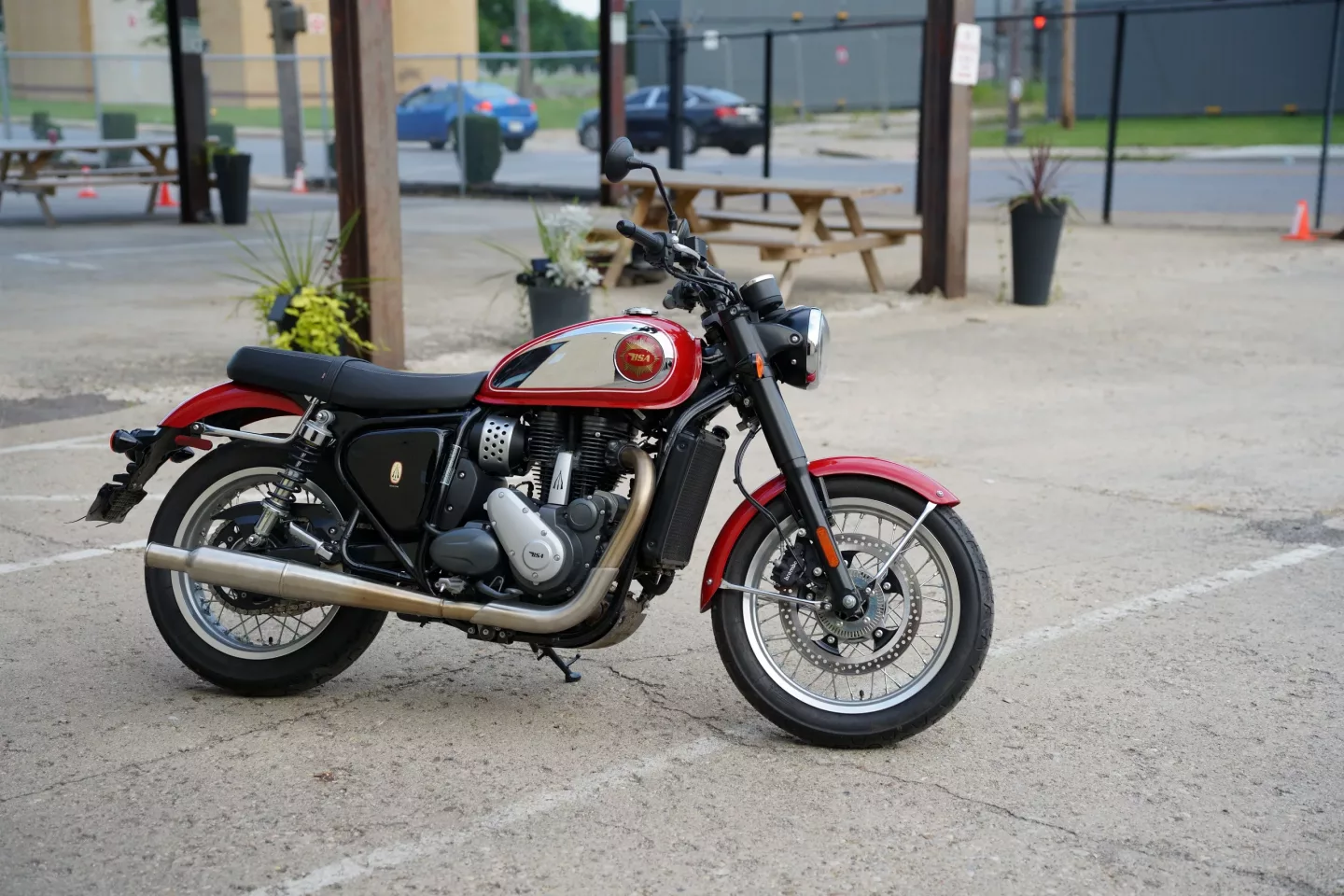 2026 BSA Gold Star 650 - Insignia Red