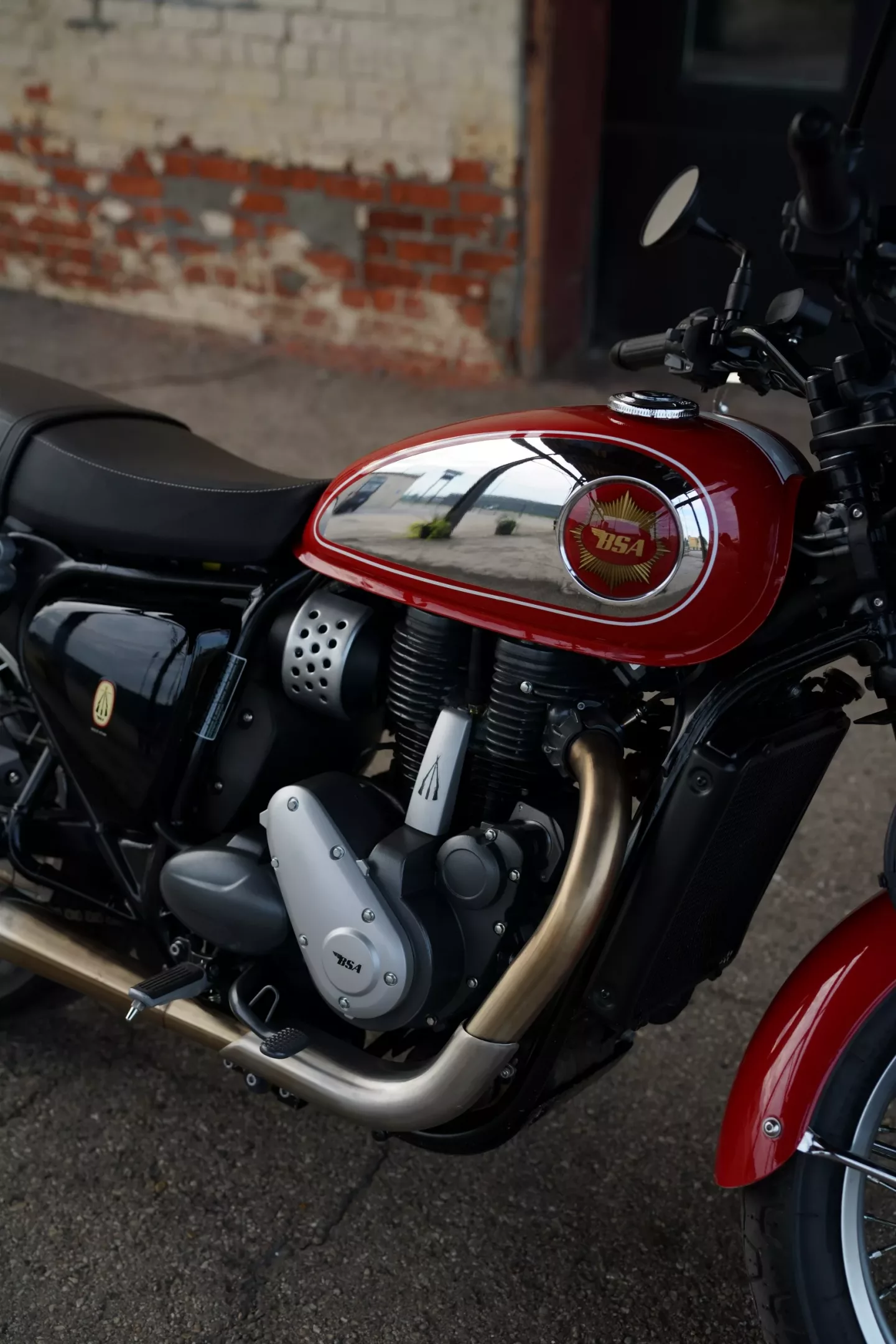 2026 BSA Gold Star 650 - Insignia Red