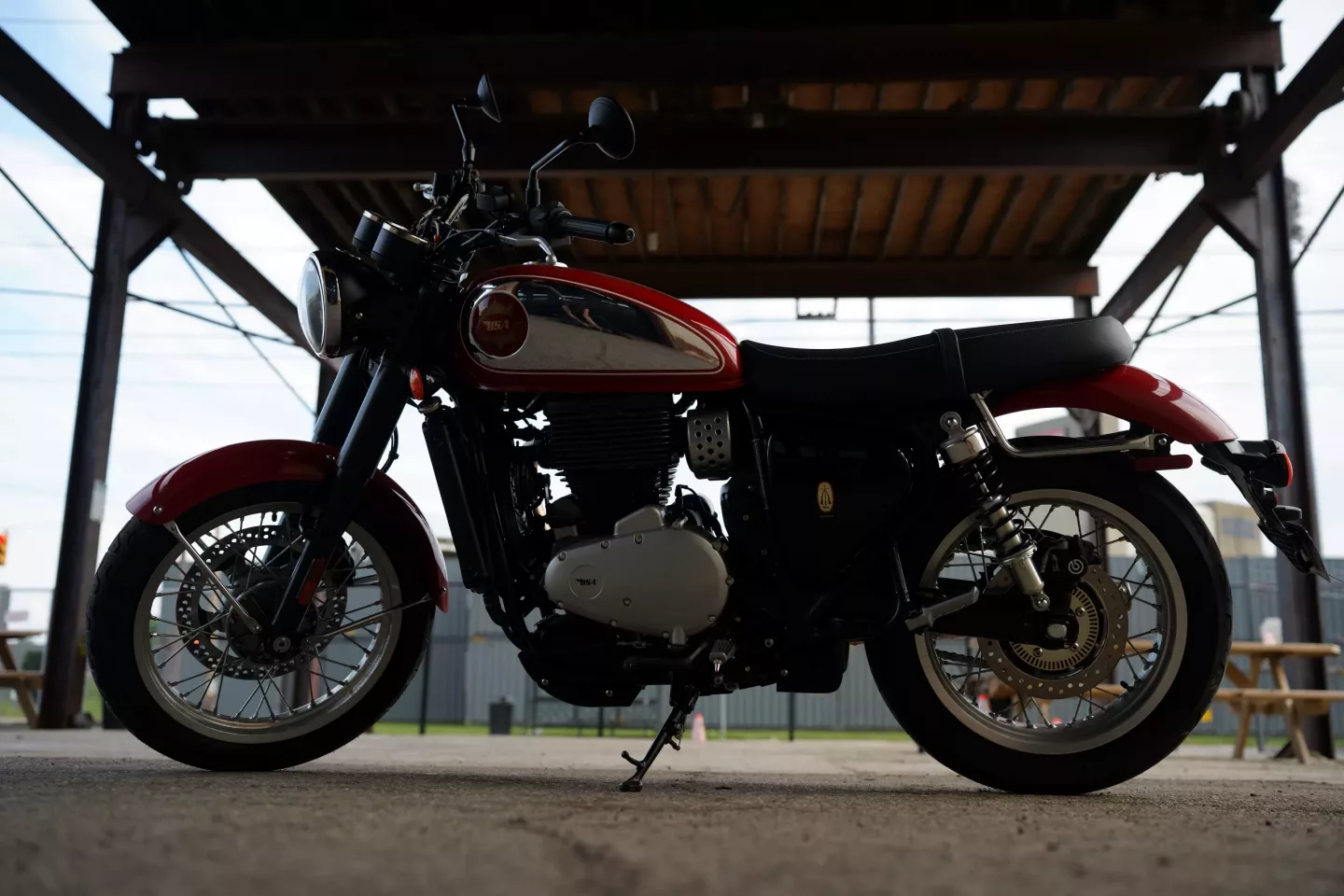 2026 BSA Gold Star 650 - Insignia Red
