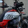 DSC00180 2025 Moto Guzzi V85TT - ROSSO FUJI