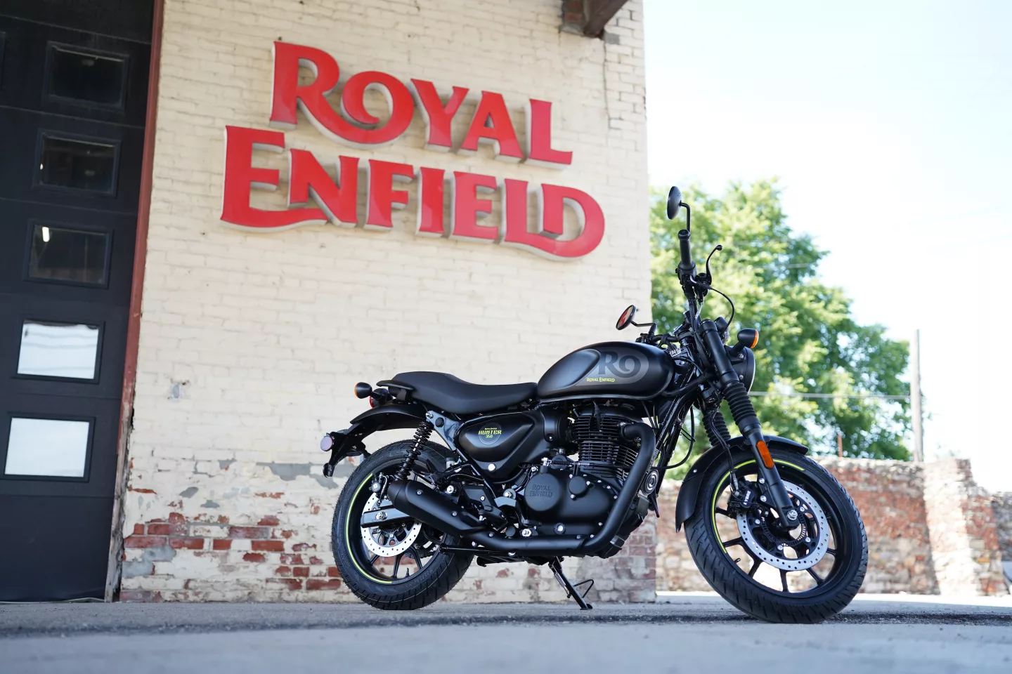 2026 Royal Enfield Hunter 350 - Graphite Grey