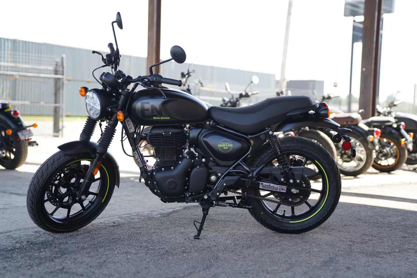 2026 Royal Enfield Hunter 350 - Graphite Grey