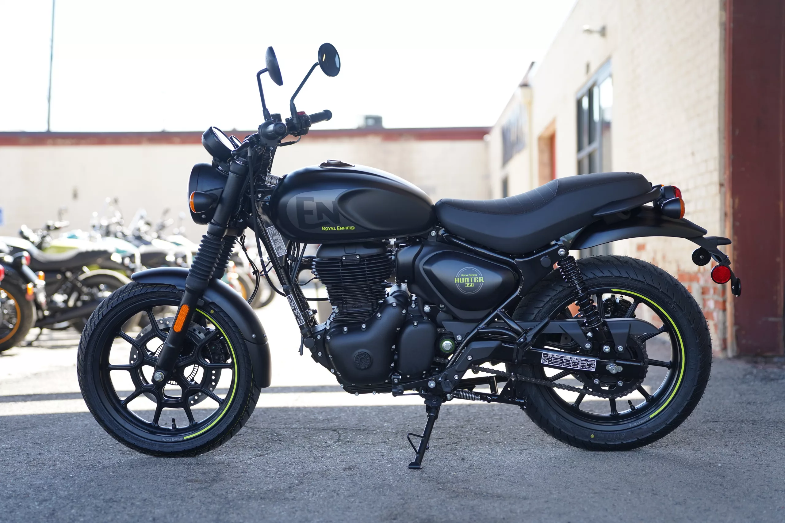 2026 Royal Enfield Hunter 350 - Graphite Grey - Image 4