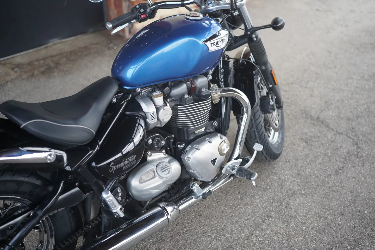 DSC00628 2020 Triumph Speedmaster Blue