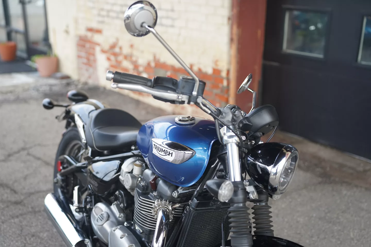 DSC00634 2020 Triumph Speedmaster Blue