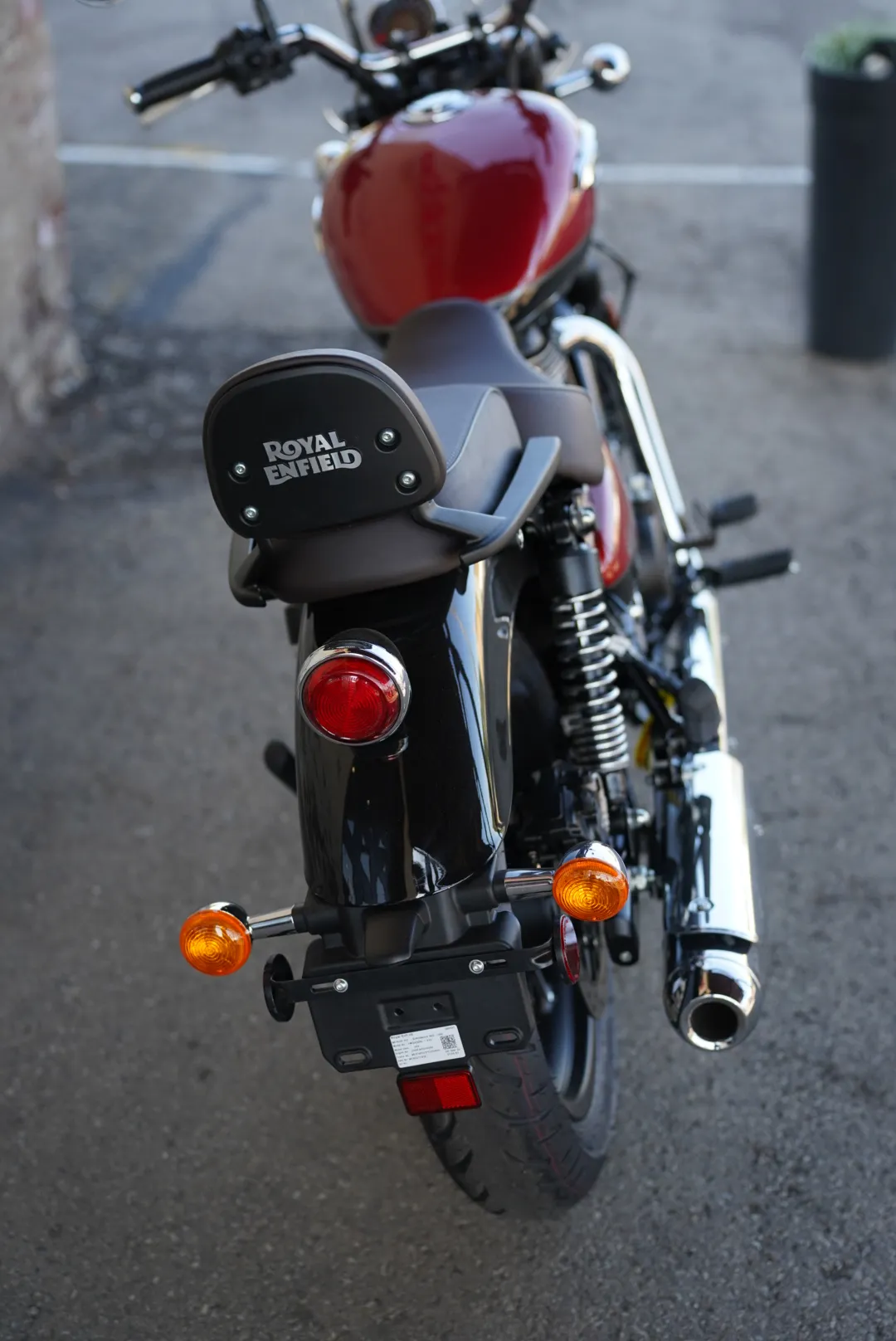 DSC00645 2024 Royal Enfield Meteor 350 - Supernova Red