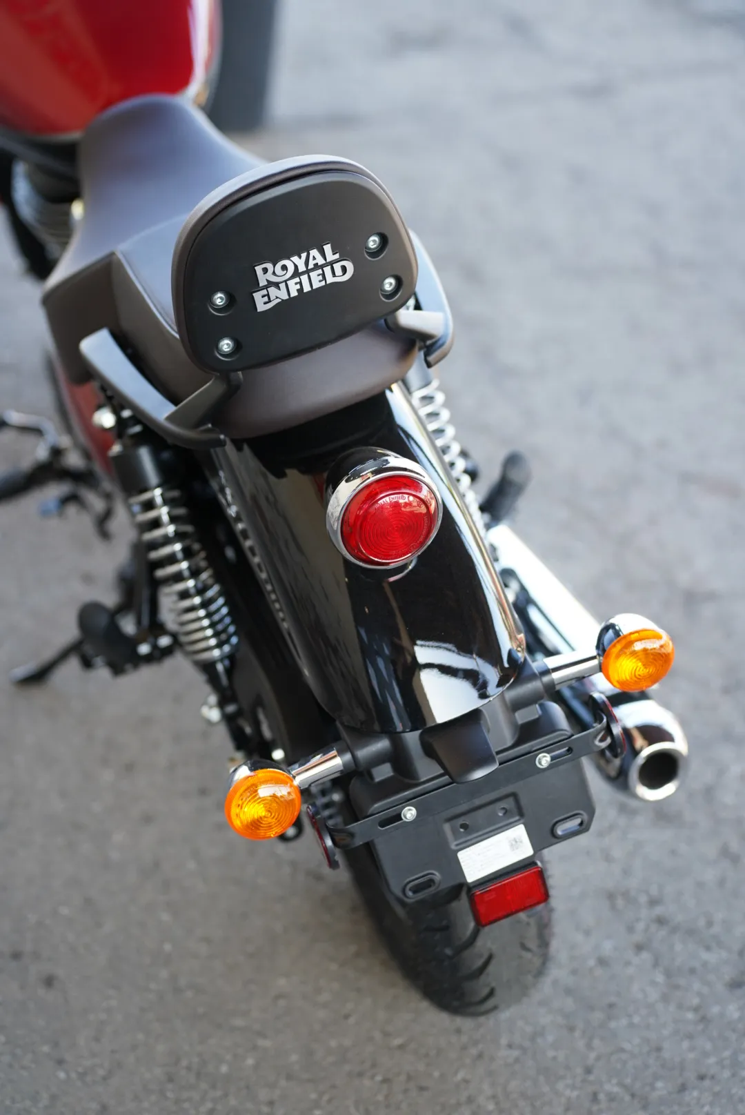 DSC00649 2024 Royal Enfield Meteor 350 - Supernova Red