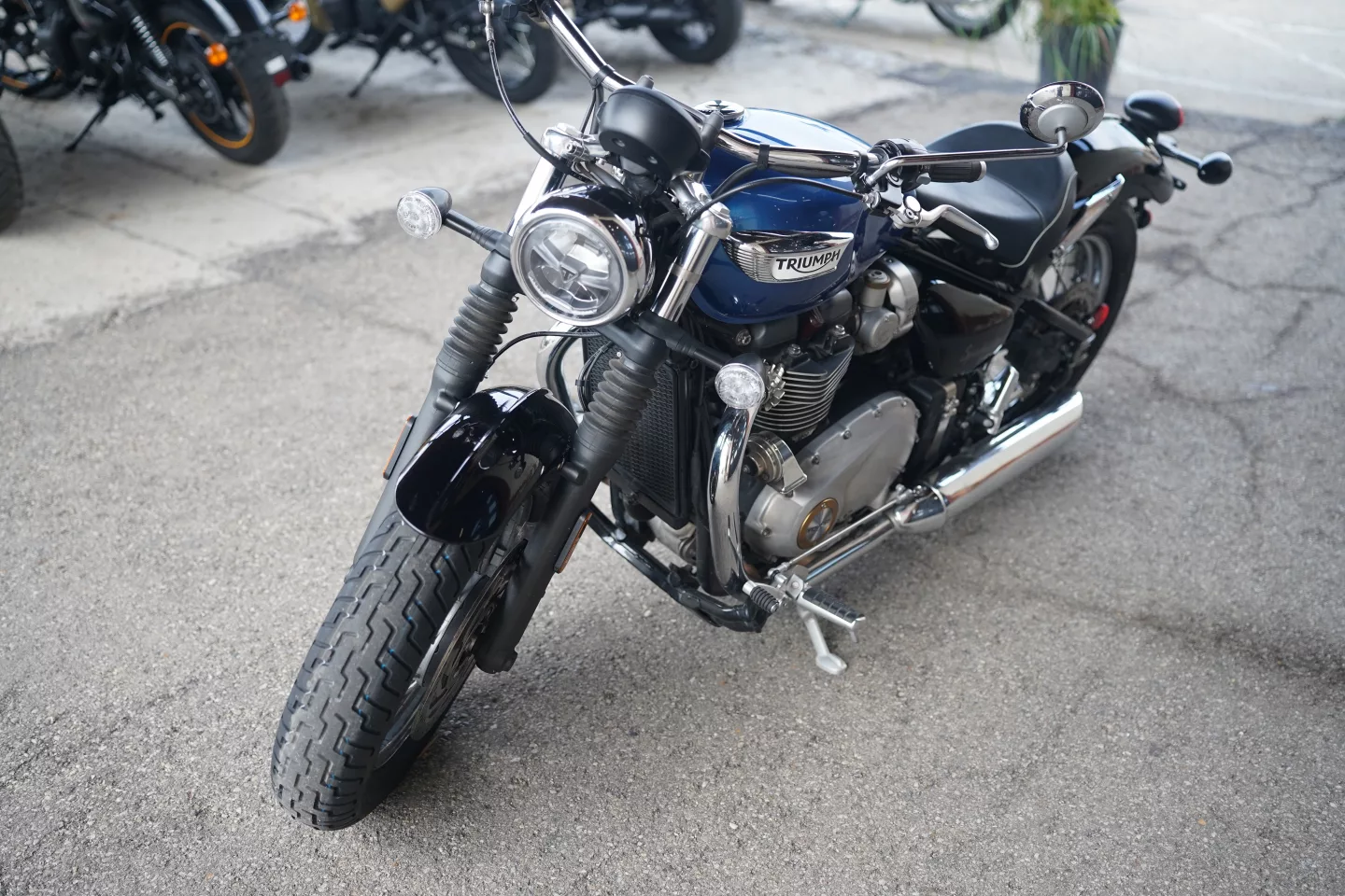 DSC00656 2020 Triumph Speedmaster Blue