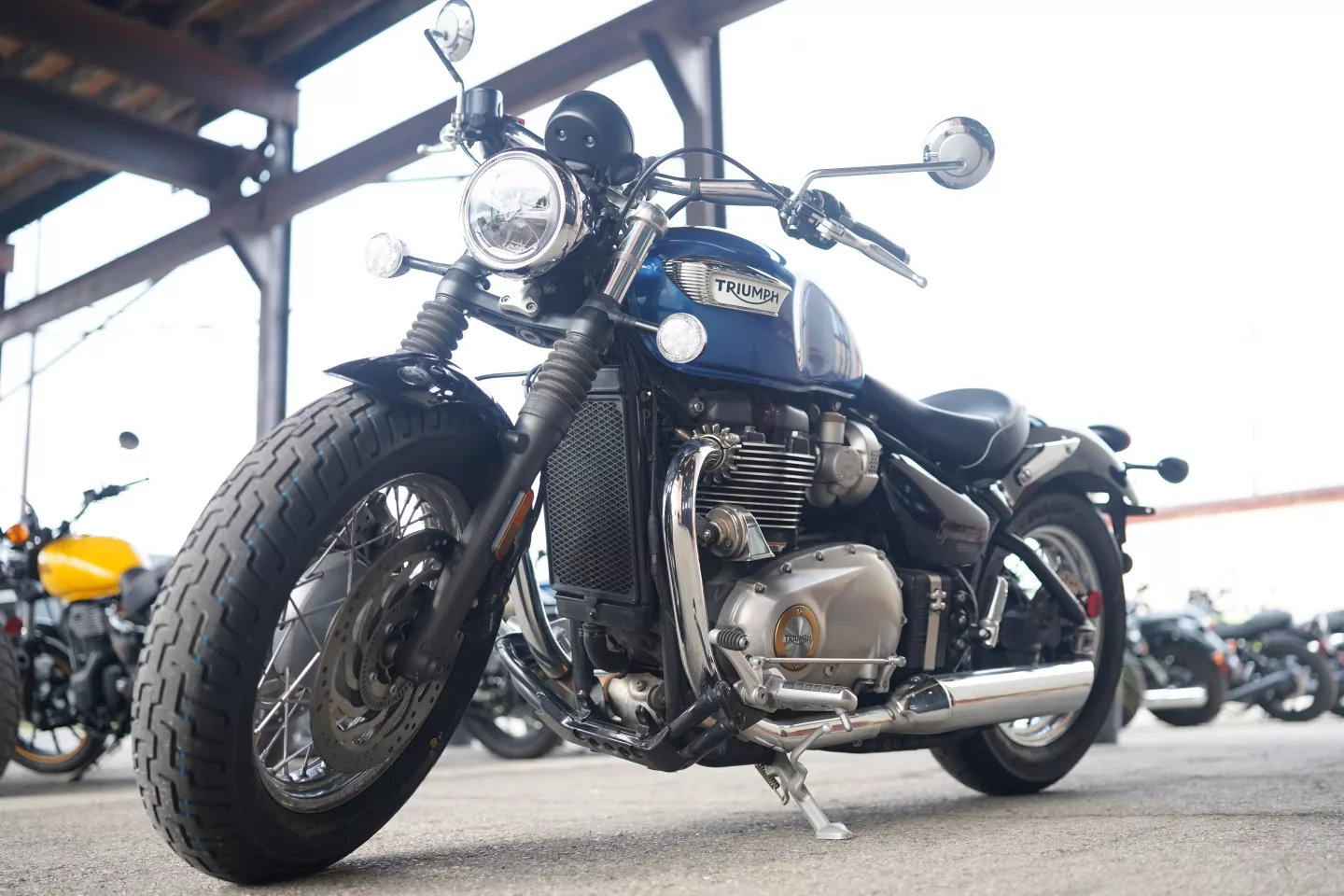 DSC00659 2020 Triumph Speedmaster Blue