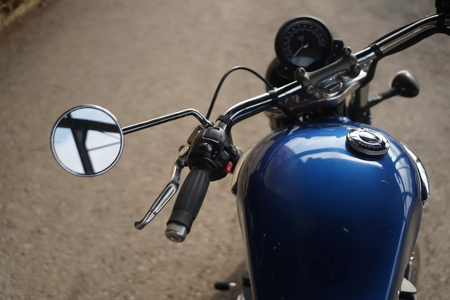 DSC00677 2020 Triumph Speedmaster Blue