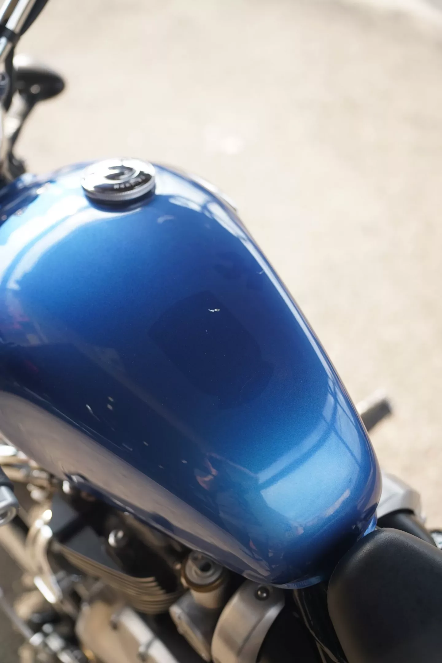 DSC00682 2020 Triumph Speedmaster Blue