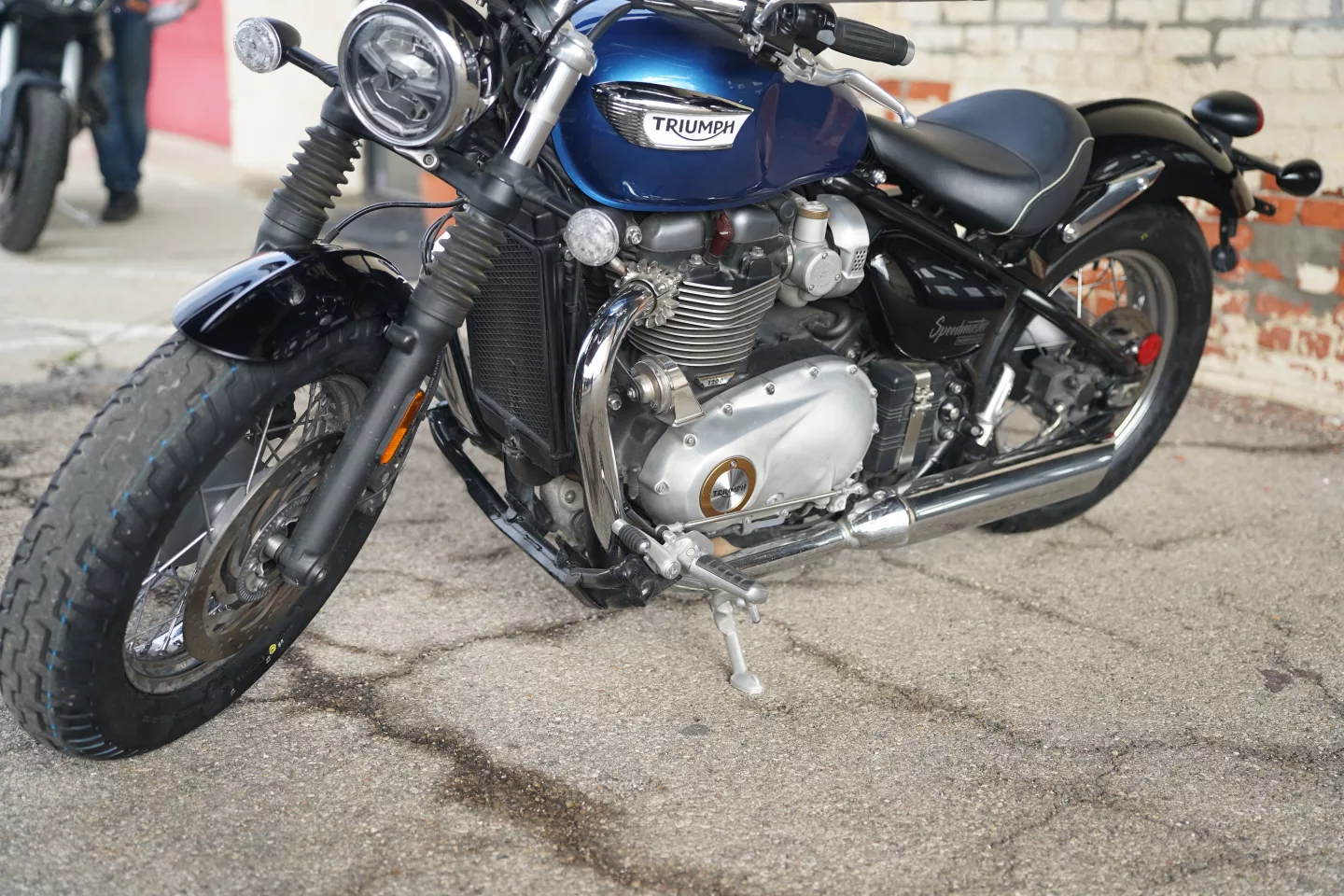 DSC00696 2020 Triumph Speedmaster Blue