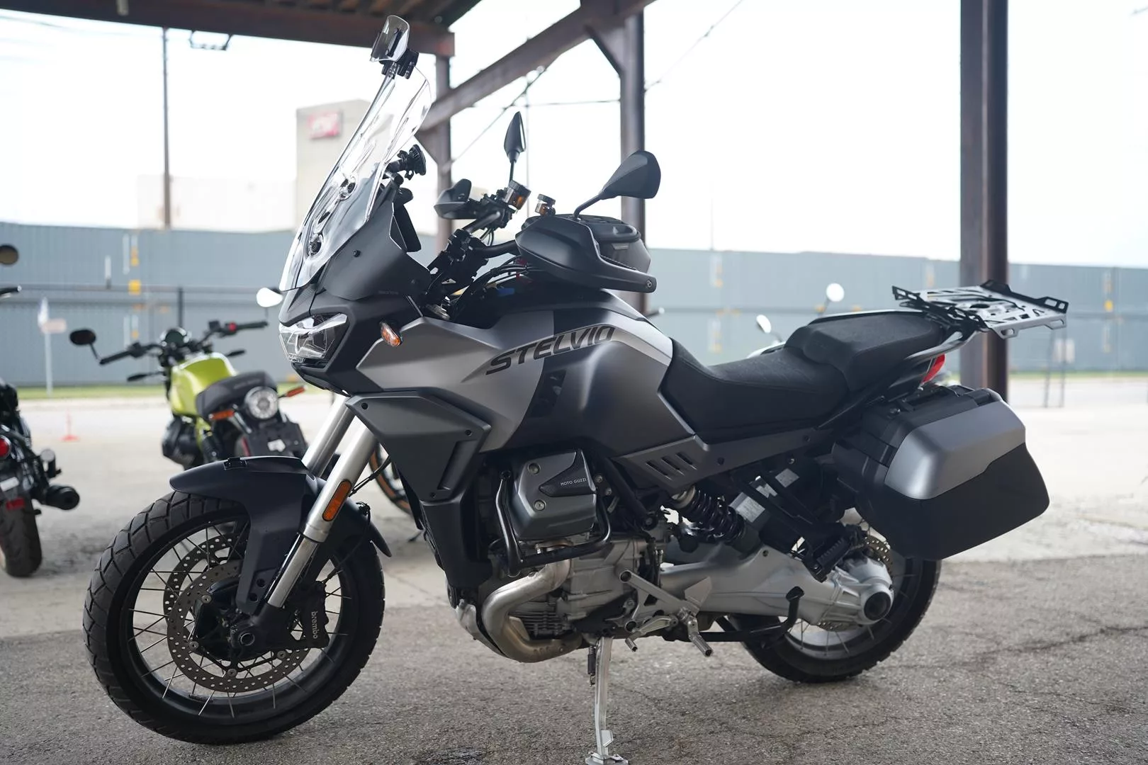 2023 Moto Guzzi Stelvio - Nero Vulcano - Image 89