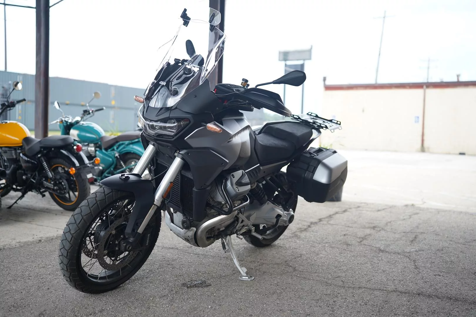 2023 Moto Guzzi Stelvio - Nero Vulcano - Image 86