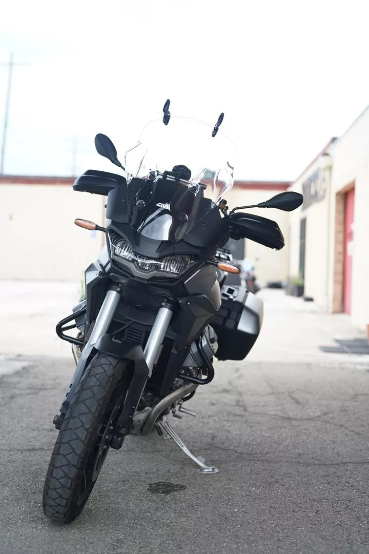 2023 Moto Guzzi Stelvio - Nero Vulcano - Image 80