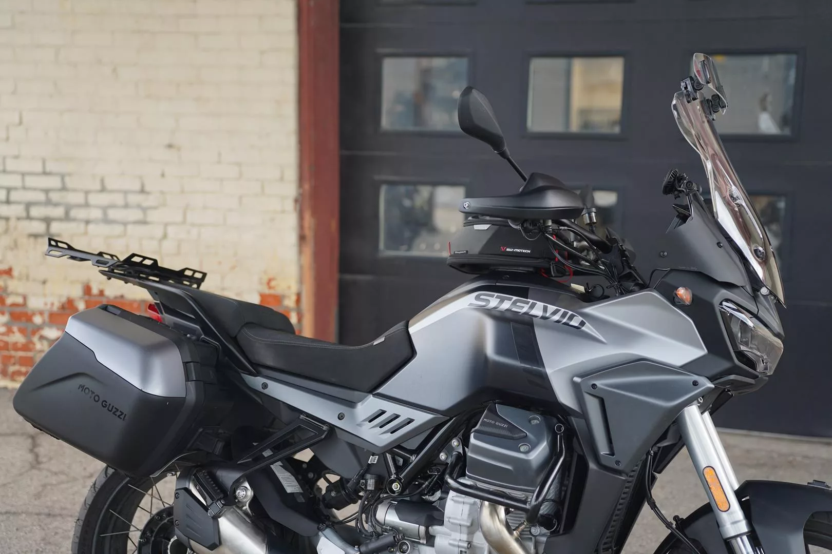 2023 Moto Guzzi Stelvio - Nero Vulcano - Image 64