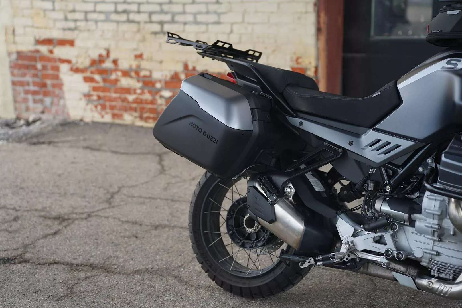 2023 Moto Guzzi Stelvio - Nero Vulcano - Image 62
