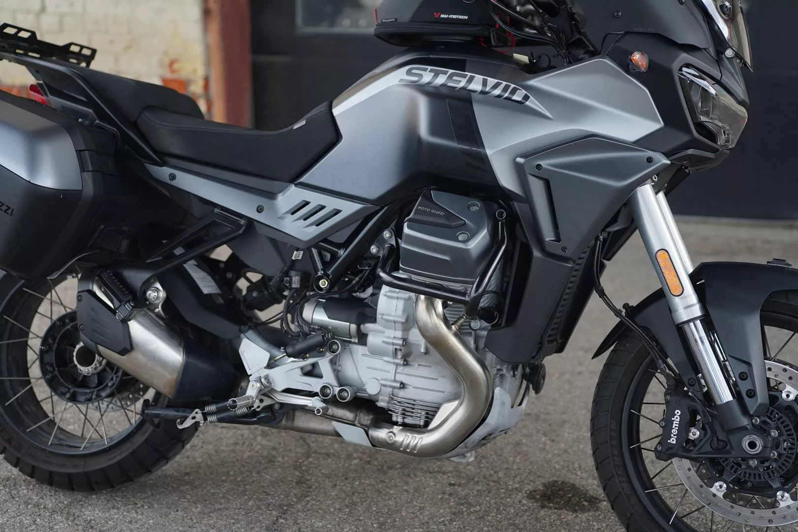 2023 Moto Guzzi Stelvio - Nero Vulcano - Image 61