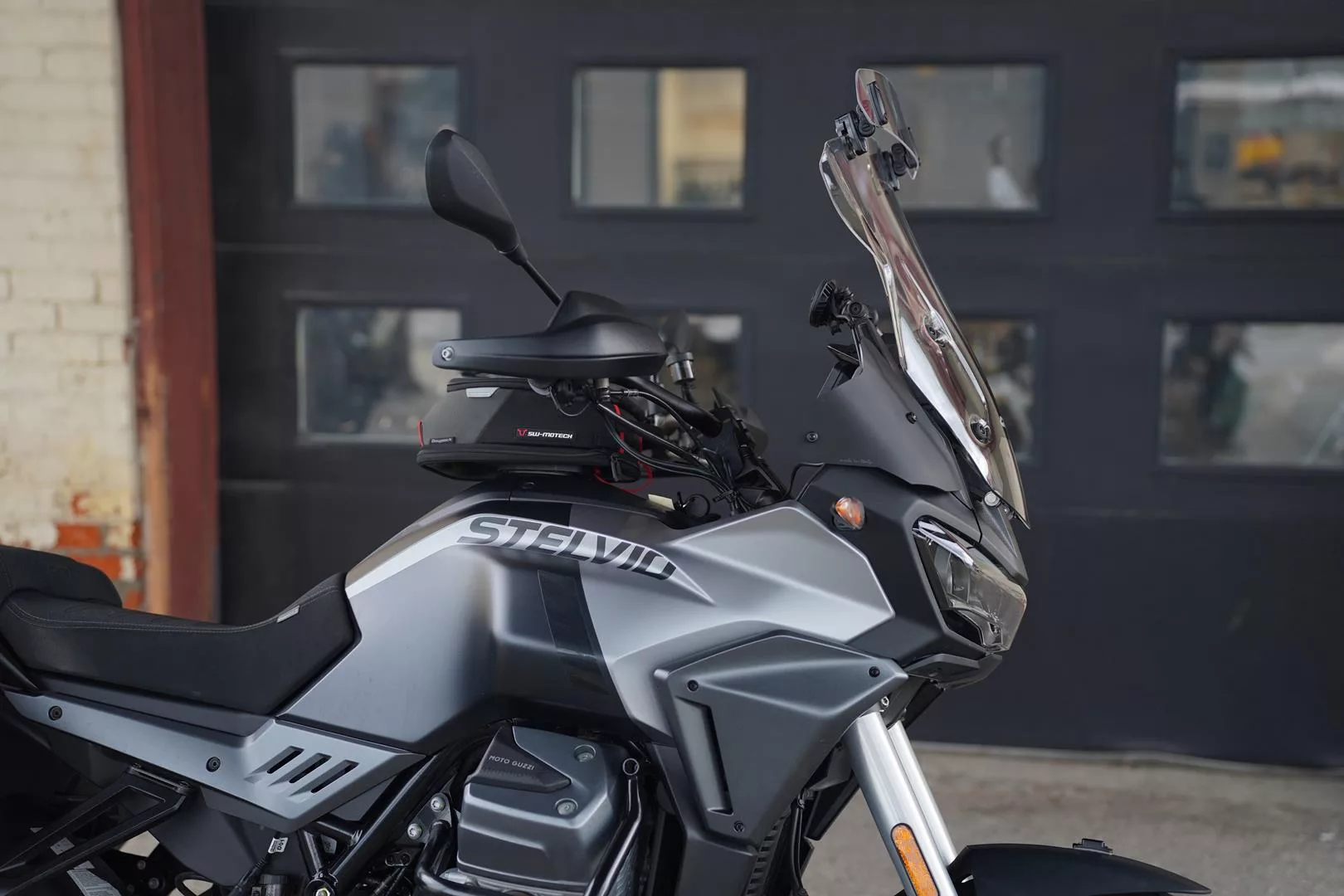 2023 Moto Guzzi Stelvio - Nero Vulcano - Image 59