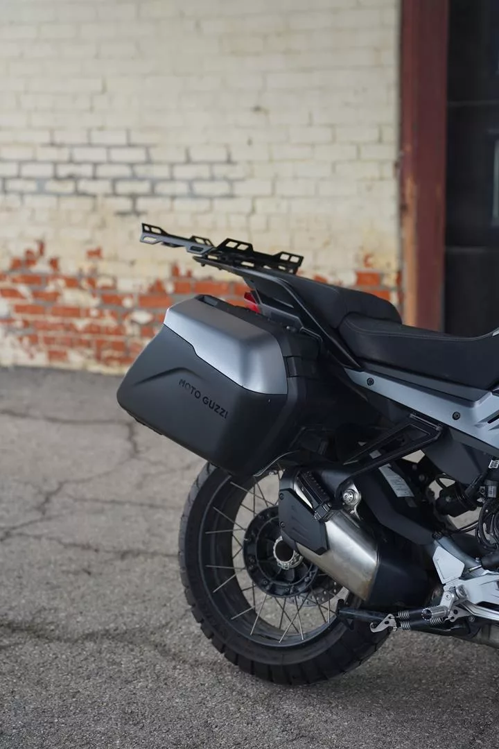 2023 Moto Guzzi Stelvio - Nero Vulcano - Image 56
