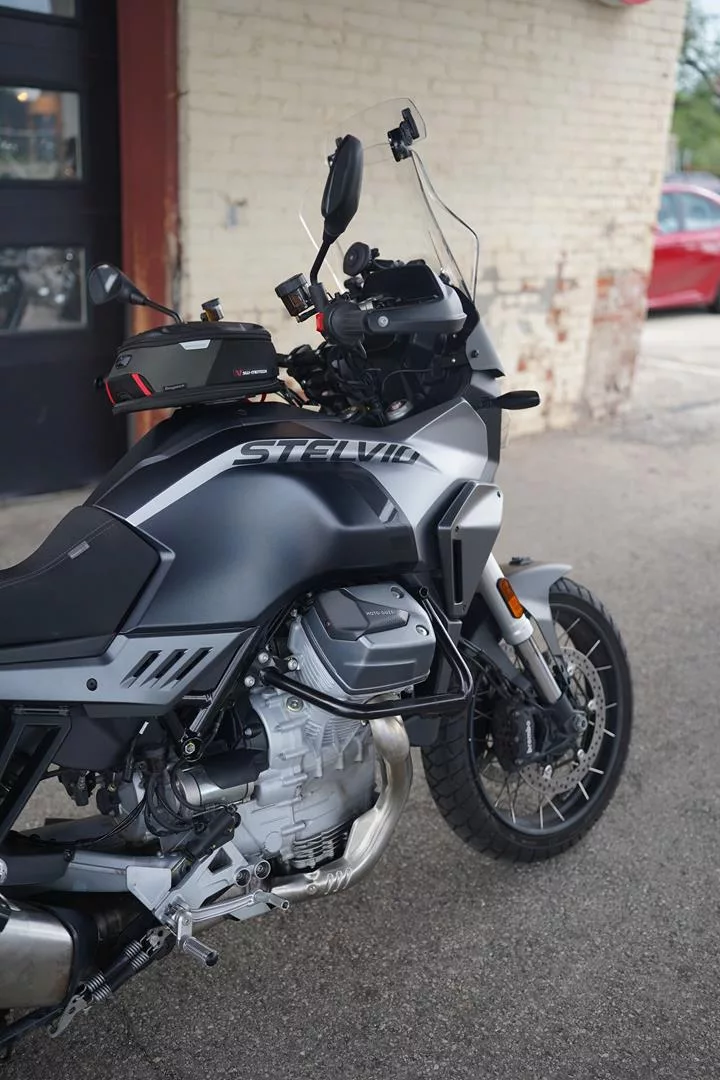 2023 Moto Guzzi Stelvio - Nero Vulcano - Image 52