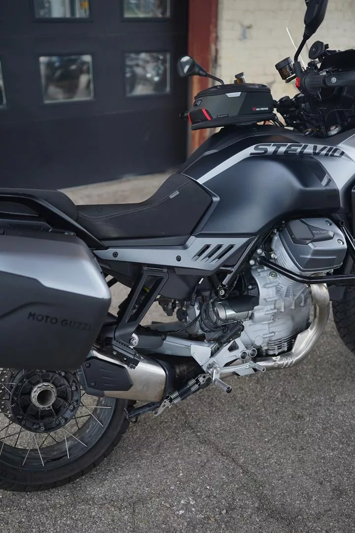 2023 Moto Guzzi Stelvio - Nero Vulcano - Image 51