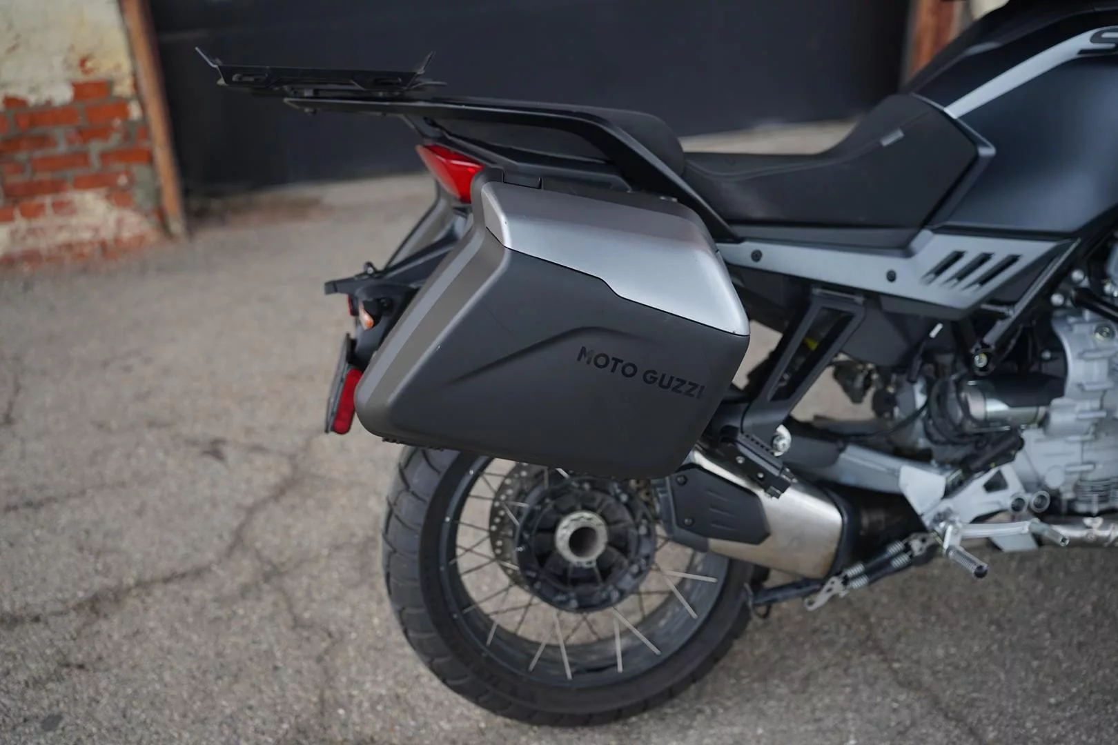 2023 Moto Guzzi Stelvio - Nero Vulcano - Image 49