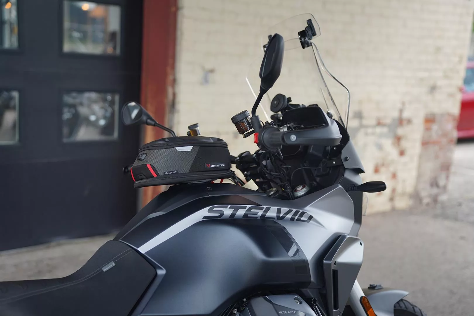 2023 Moto Guzzi Stelvio - Nero Vulcano - Image 46