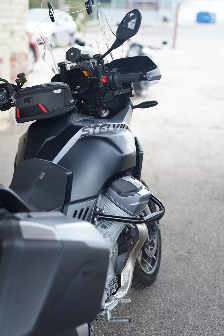 2023 Moto Guzzi Stelvio - Nero Vulcano - Image 42
