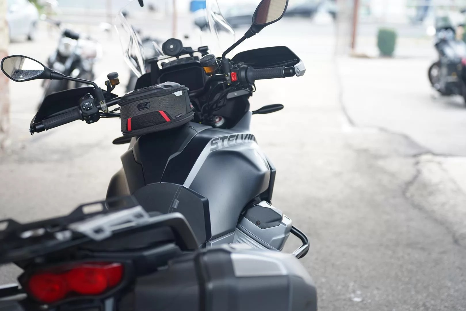 2023 Moto Guzzi Stelvio - Nero Vulcano - Image 40