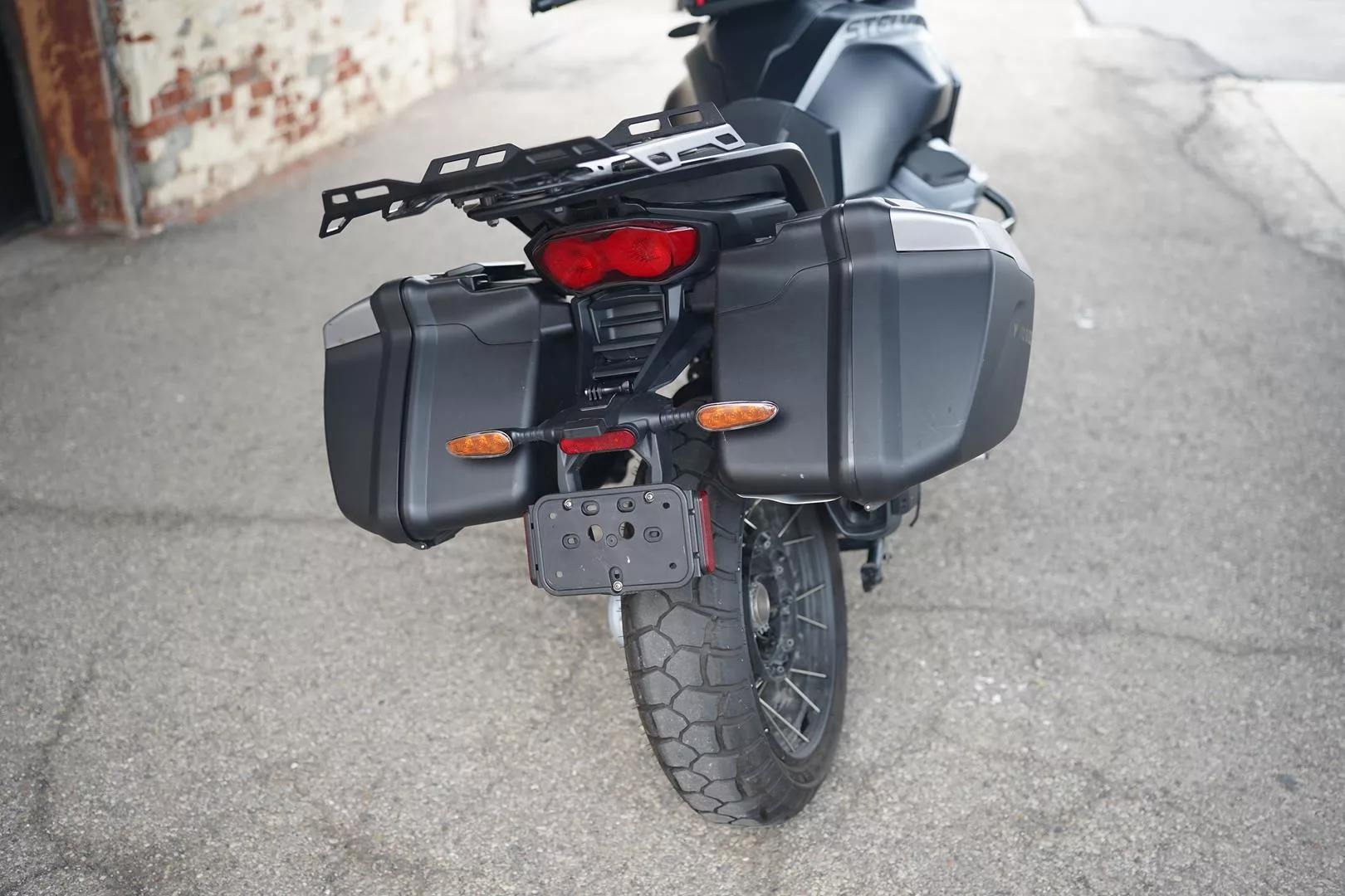 2023 Moto Guzzi Stelvio - Nero Vulcano - Image 38