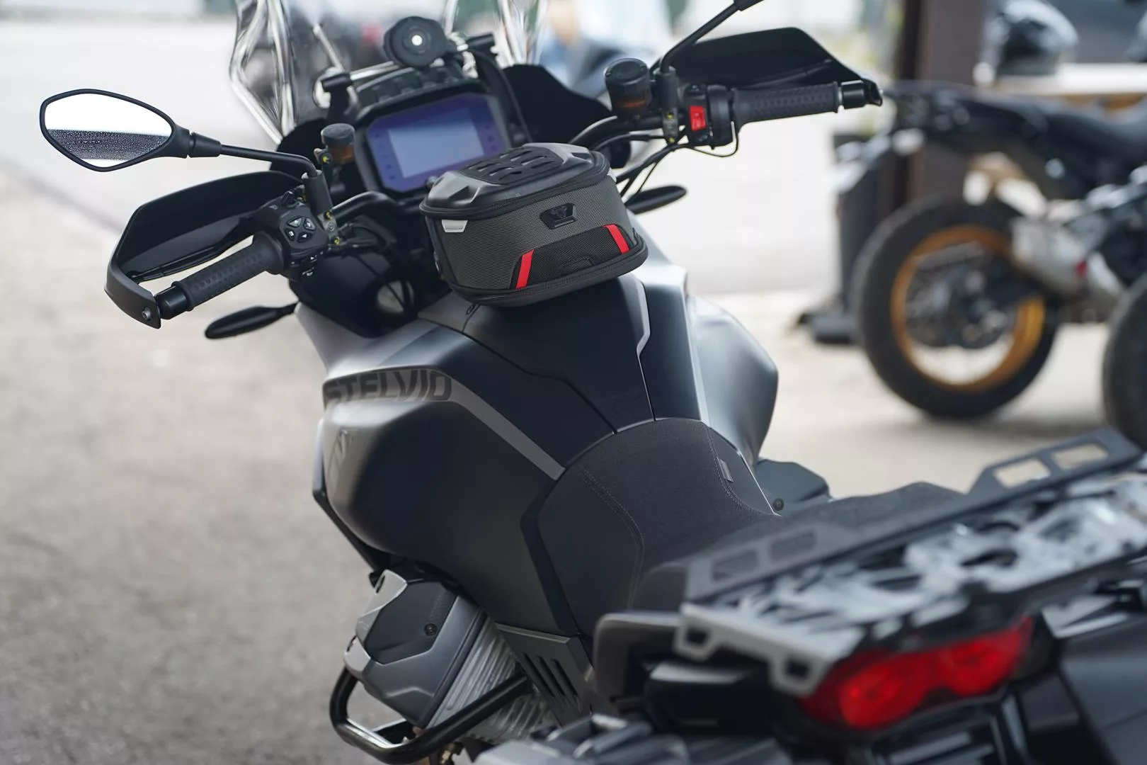2023 Moto Guzzi Stelvio - Nero Vulcano - Image 34