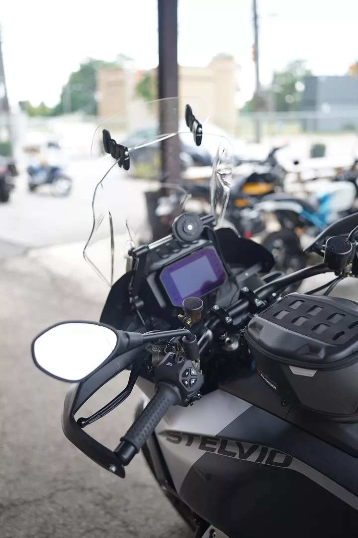 2023 Moto Guzzi Stelvio - Nero Vulcano - Image 21