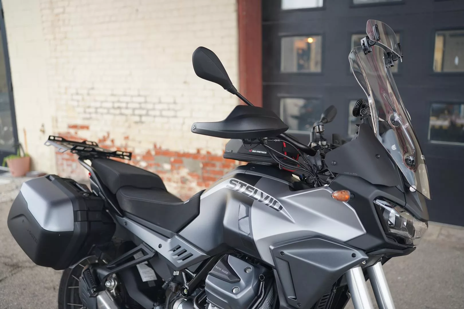 2023 Moto Guzzi Stelvio - Nero Vulcano - Image 14