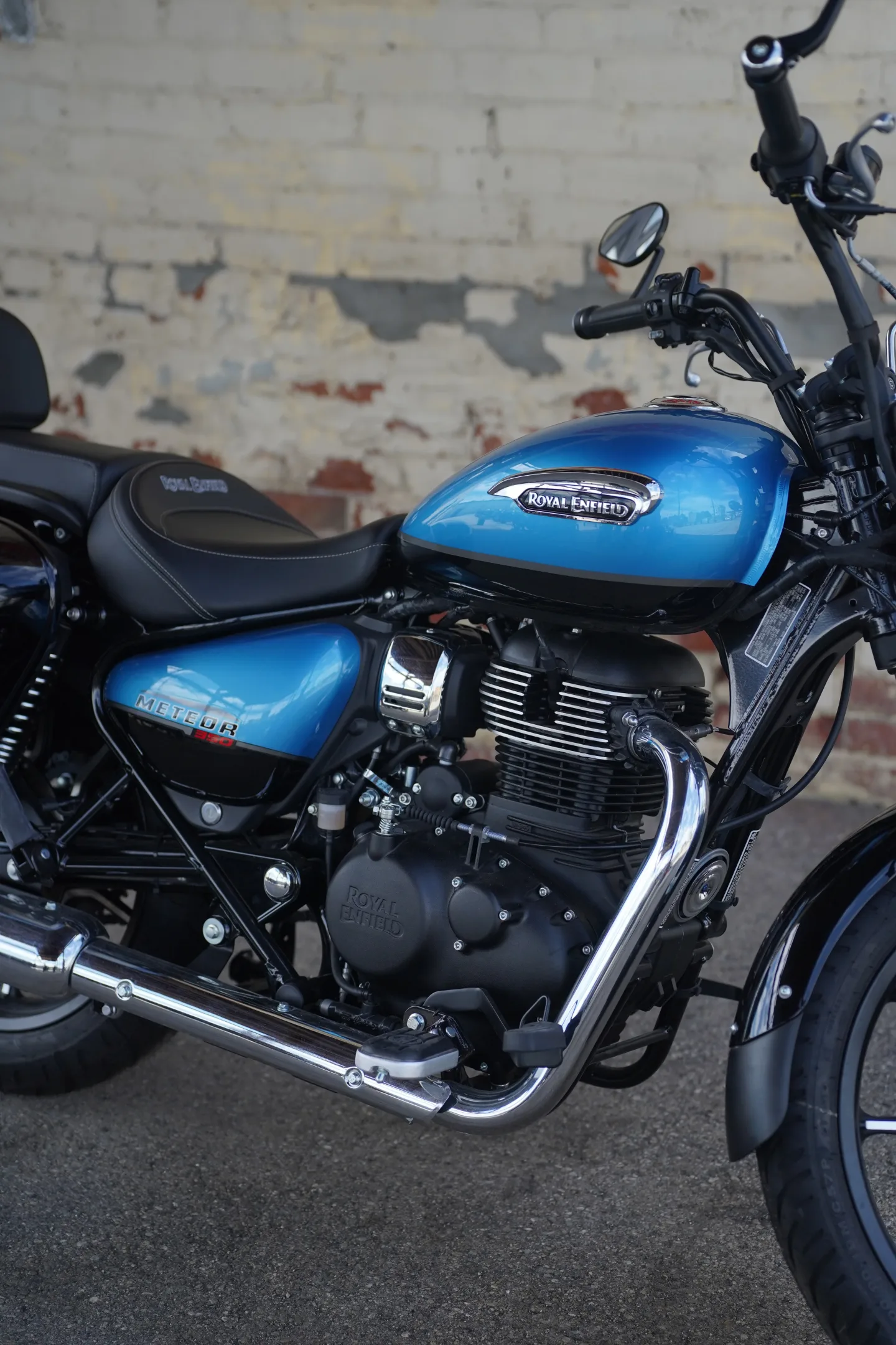 DSC00894 2024 Royal Enfield Meteor 350 - Supernova Blue - Touring Edition