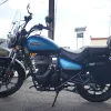DSC00927 2024 Royal Enfield Meteor 350 - Supernova Blue - Touring Edition