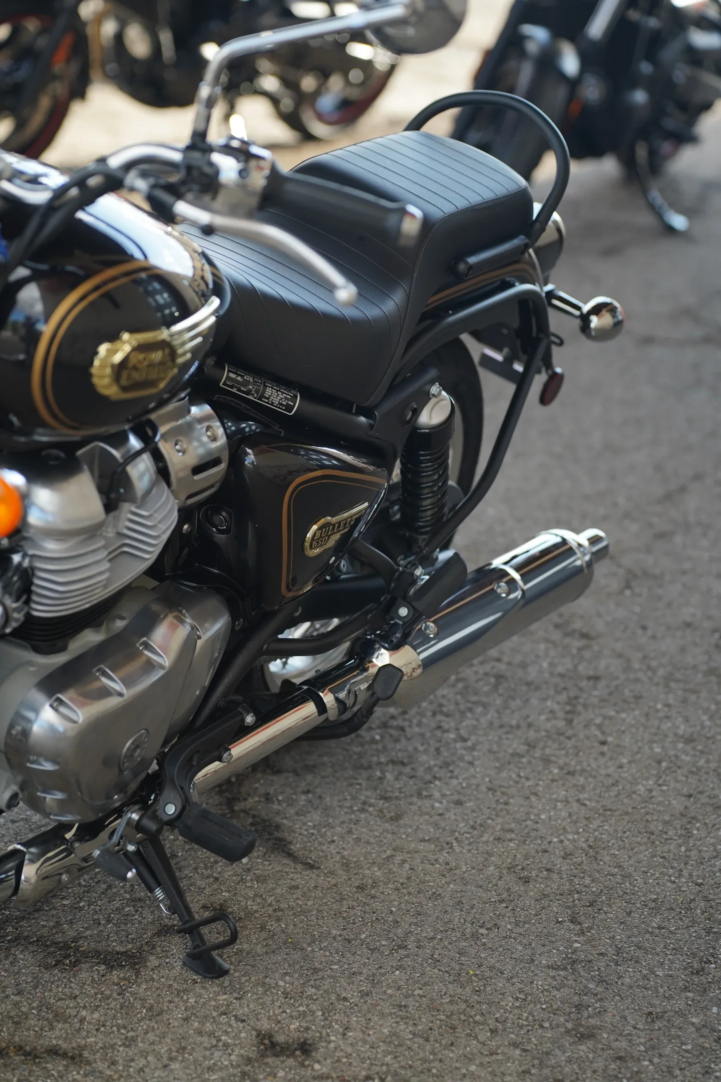 DSC01424 2026 Royal Enfield Bullet 650 - Cannon Black