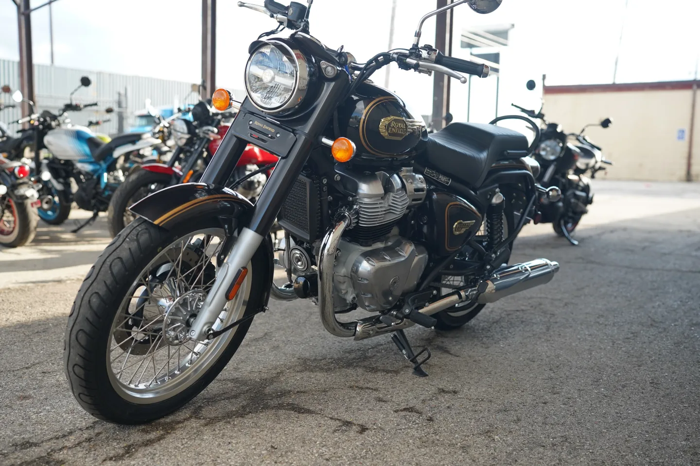 DSC01427 2026 Royal Enfield Bullet 650 - Cannon Black