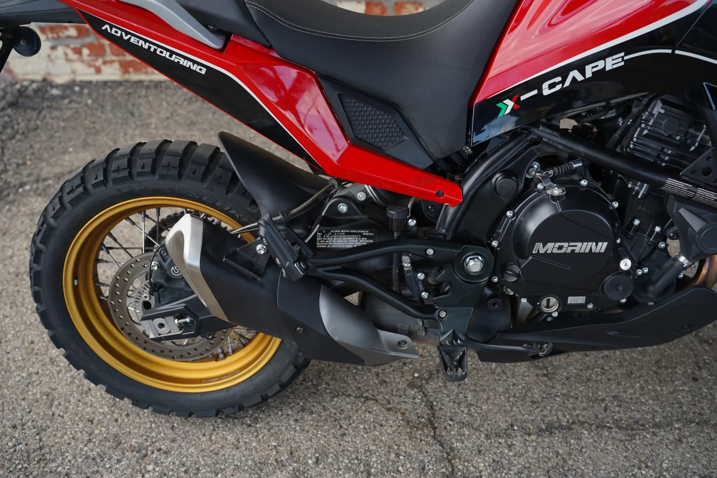 DSC01940 2024 Moto Morini X-Cape 650 - Italian Red