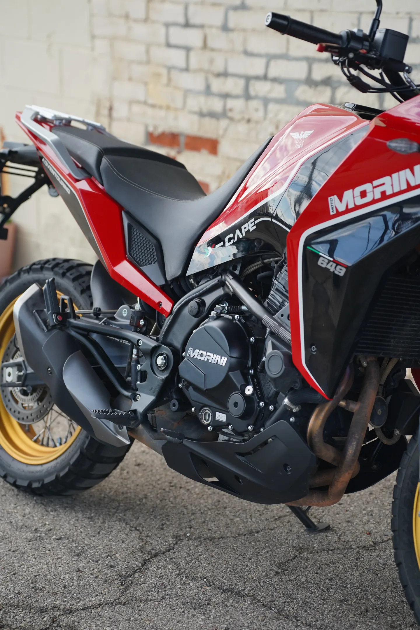 DSC01949 2024 Moto Morini X-Cape 650 - Italian Red