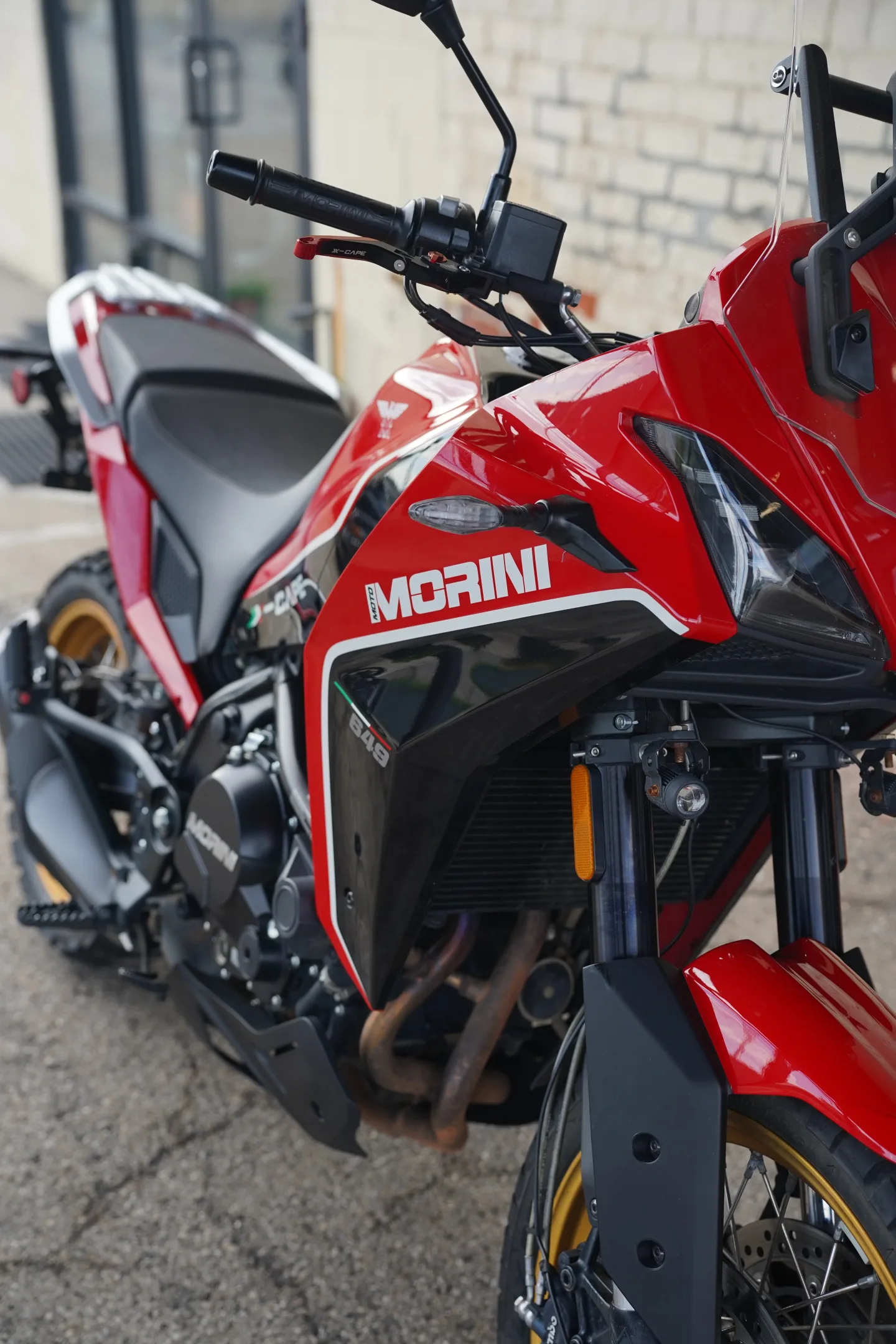 DSC01952 2024 Moto Morini X-Cape 650 - Italian Red