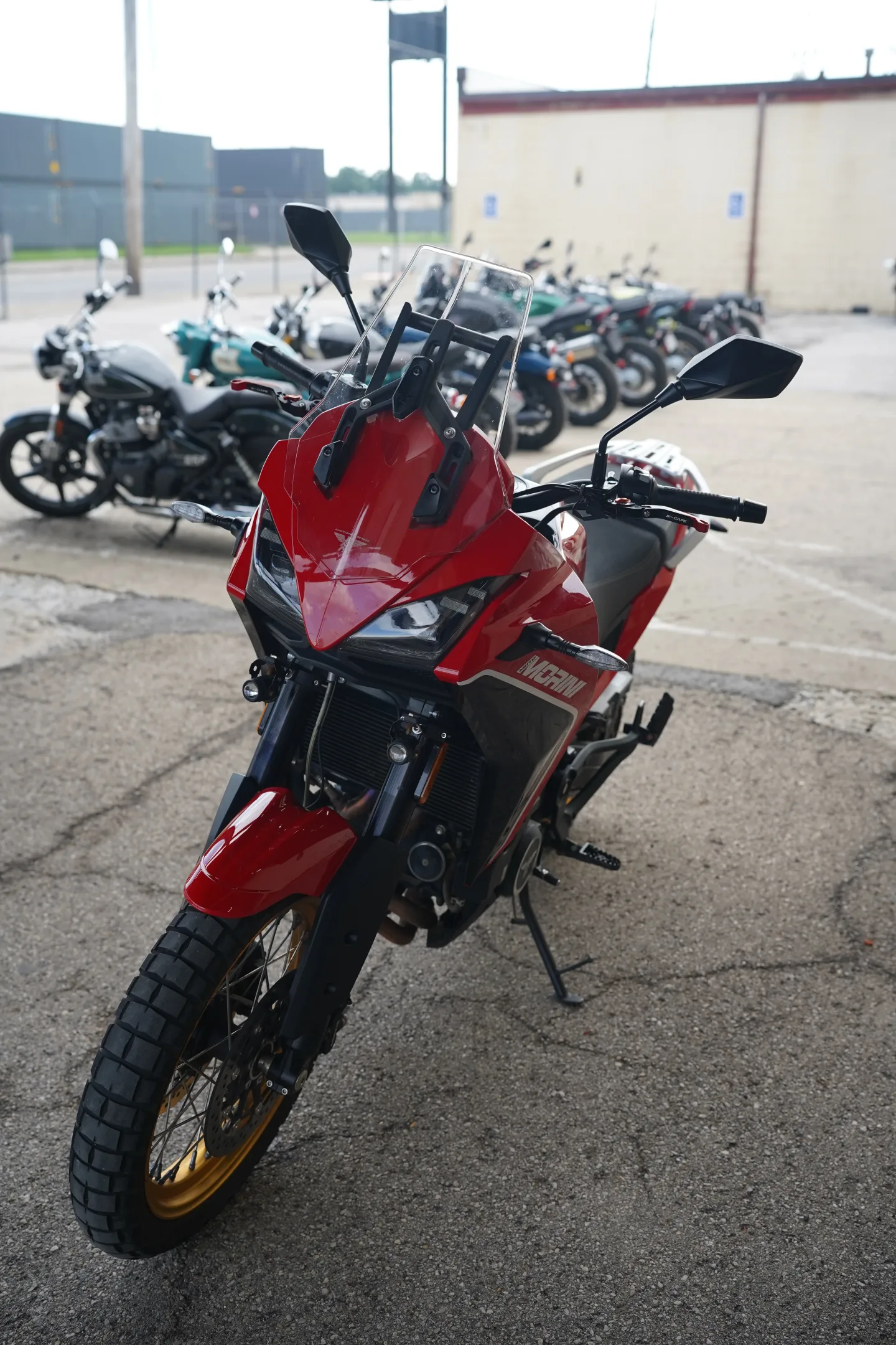 DSC01957 2024 Moto Morini X-Cape 650 - Italian Red