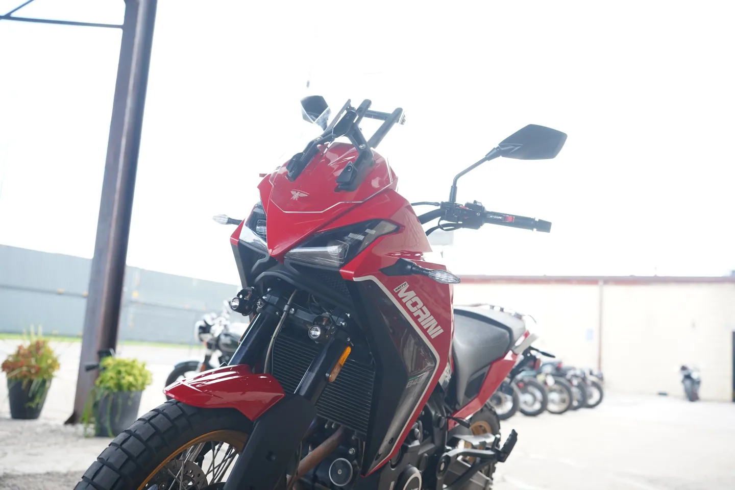 DSC01961 2024 Moto Morini X-Cape 650 - Italian Red